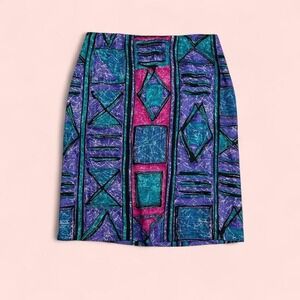 Vintage 80s Midi Skirt